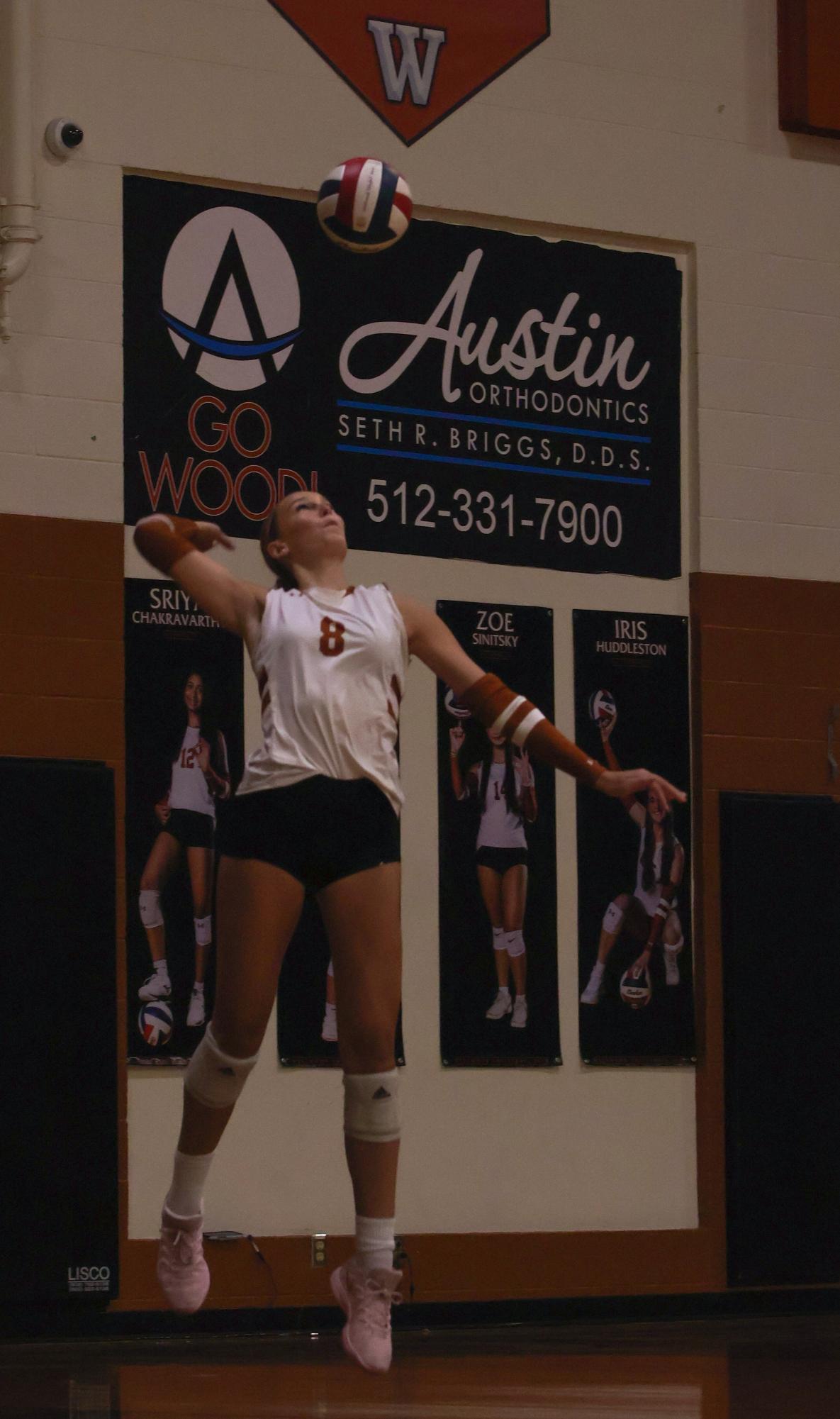 Varsity Volleyball Crushes Cedar Ridge Raiders 3-0