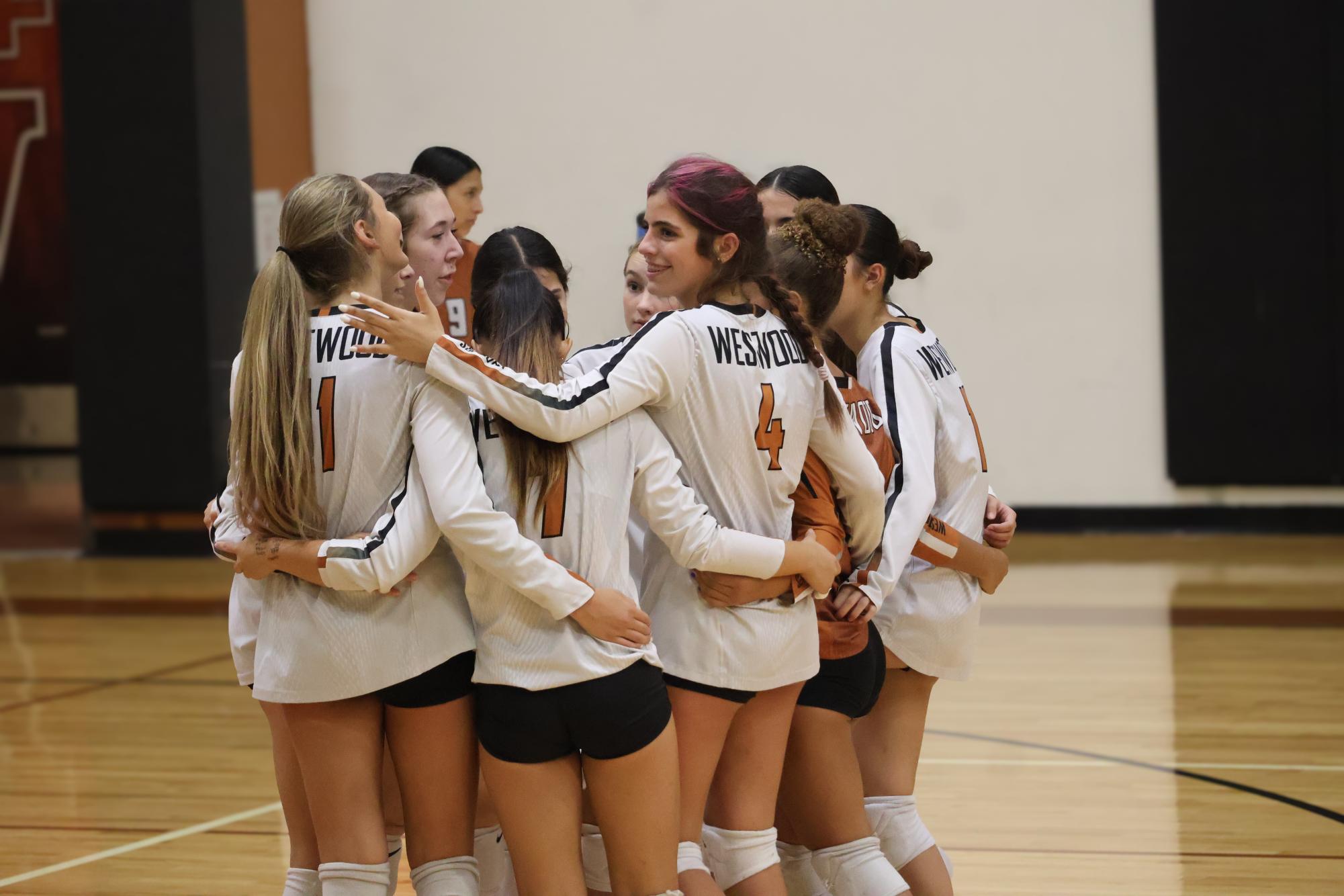 JV White Volleyball Falls Just Under Cedar Ridge 2-0