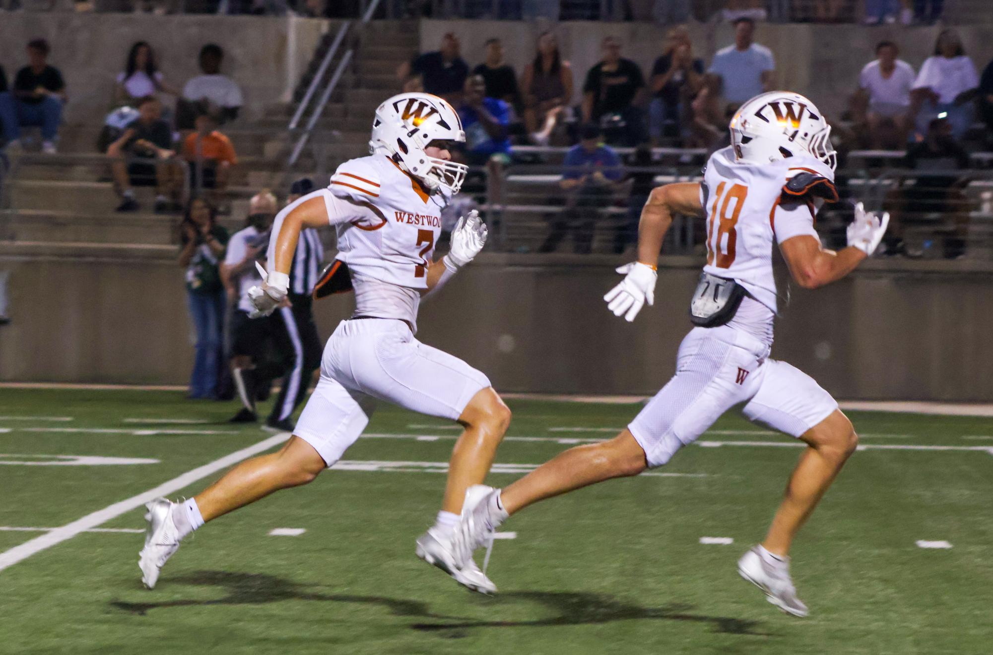 Varsity Football Trampled by McNeil Mavericks 70-45