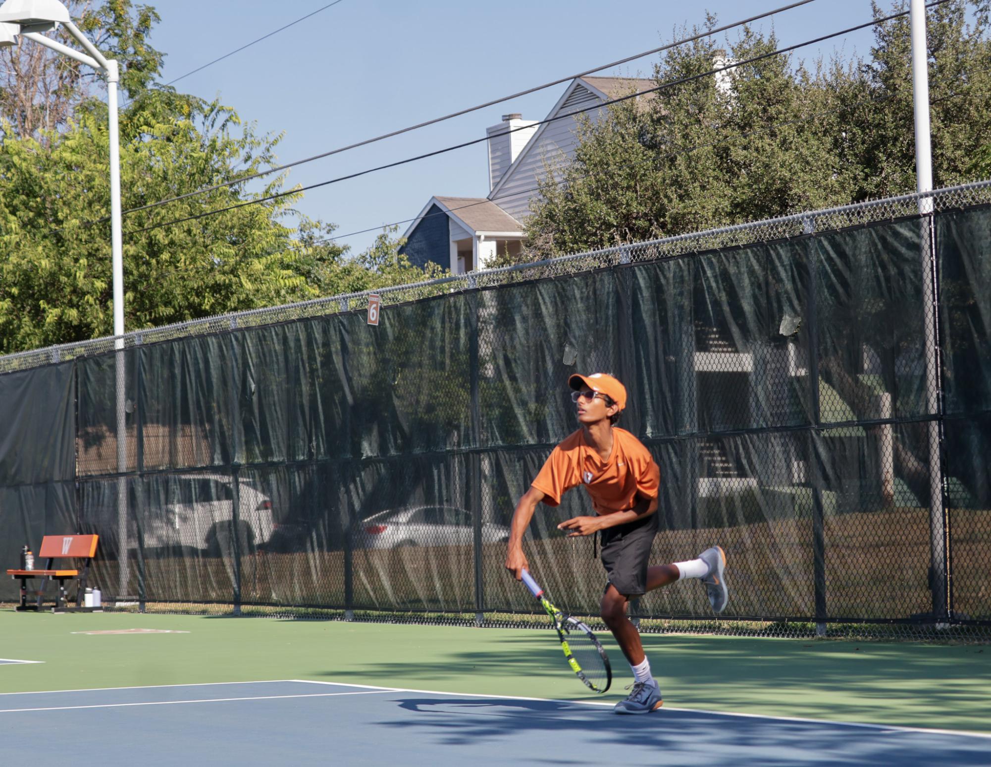JV Black Tennis Continues Their Winning Streak on Home Court