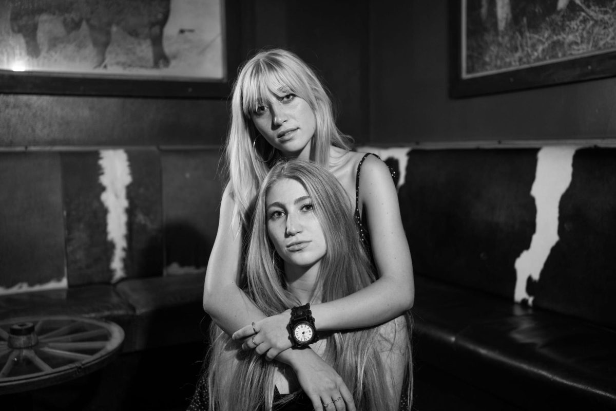 Let Flo Go is composed of Ky Court and her older sister Bo. An indie rock band with personal, playful lyrics and heavenly sister harmonies, Let Flo Go's message is one of support and love. “Music is such an intimate thing. Right? Being able to share that with somebody is so powerful,” Court said. “We wrote this song [called] It’s All Right. And the lyrics are like ‘I'm better off alone, I have my own hand to hold.' Something that I always think while I'm up on stage is I have Bo’s hand to hold. I don't ever need to be the only person supporting myself because I have my sister beside me.”