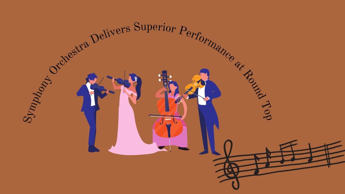 For the first time, Symphony Orchestra performs at the Round Top Festival, showcasing their expertise in their String UIL repertoire.