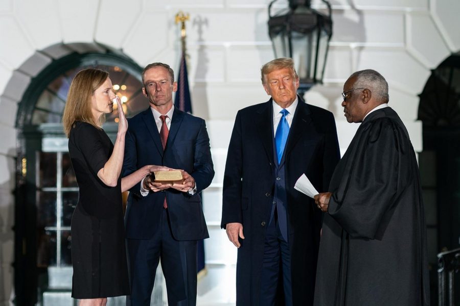 The Swearing in Ceremony of Amy Coney Barrett