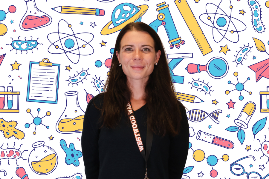 With a passion for all things science and a heart for teaching, Ms. Morgan Dever became Westwood's new biology teacher. Determined to inspire her students to never stop pursuing knowledge and education, she aspires to prepare students for college-level science classes.