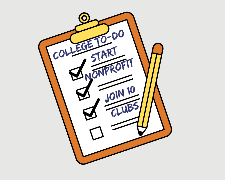 With college applications getting more competitive in recent years, there has been an increase in students starting nonprofits and joining numerous clubs. 