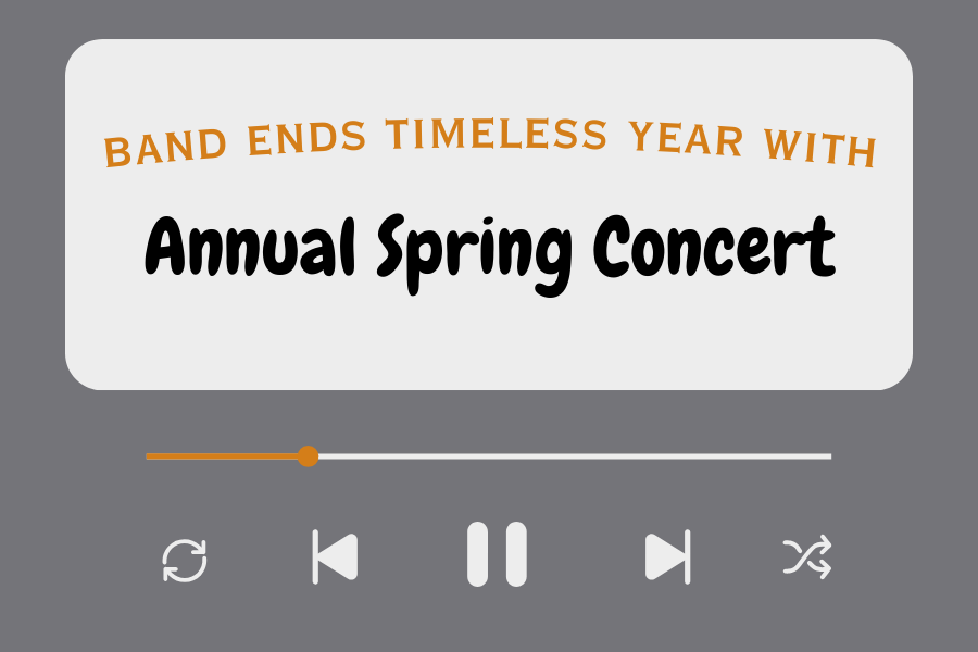 On Wednesday, May 14, the Westwood Band performed their annual spring concert, finishing out their concert season.