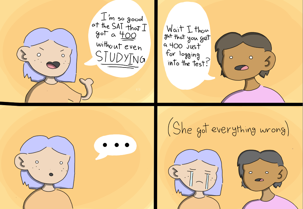 SAT? More like SAD! (COMIC)