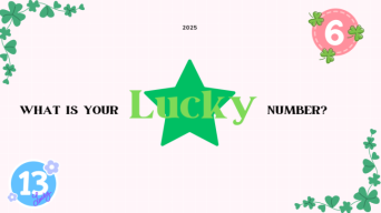 If you were ever wondering what lucky number you have, then take this quiz!