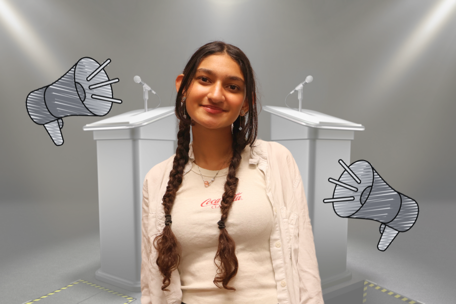Fostering inclusivity, Varsha Sivasubramanian '26 aims to implement new plans as incoming Speech and Debate President. As Novice Coordinator, she has taken novel approaches to teaching new debaters. Having felt isolated initially, Sivasubramanian plans on encouraging new debaters and creating a uniquely open environment.